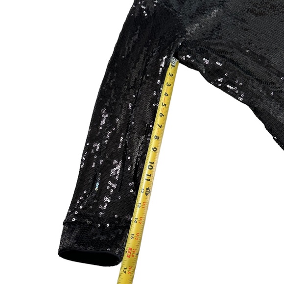 Scoop Black Sequins Collar Shirt Dress Size XXL (20) - Picture 12 of 17